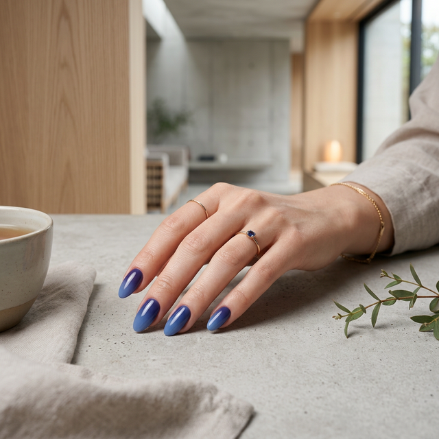 Dulux Rhythm of Blues Nails